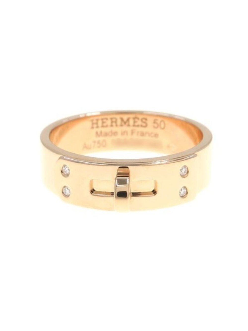 Hermes Kelly Ring PM Diamond